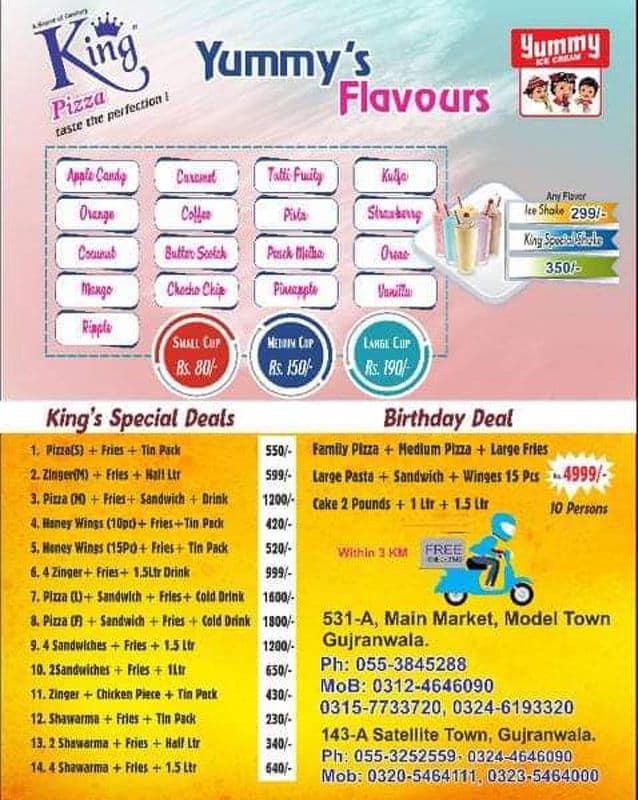 King Pizza 10