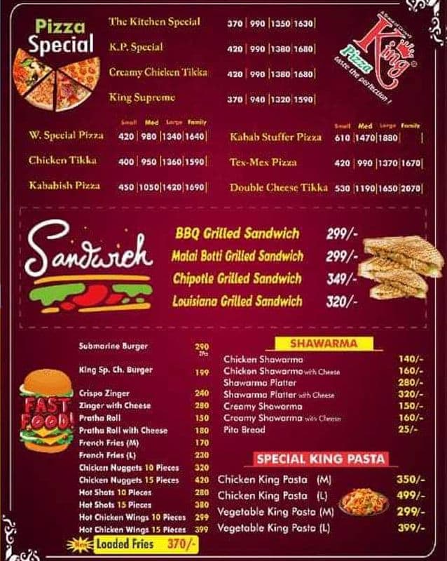 King Pizza 11