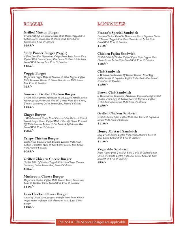 Menu 7