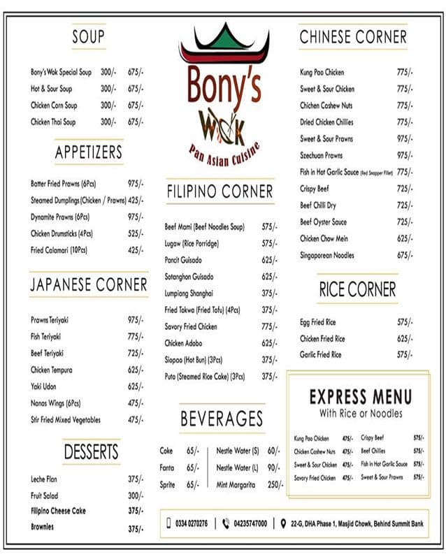 Bony's Wok 8
