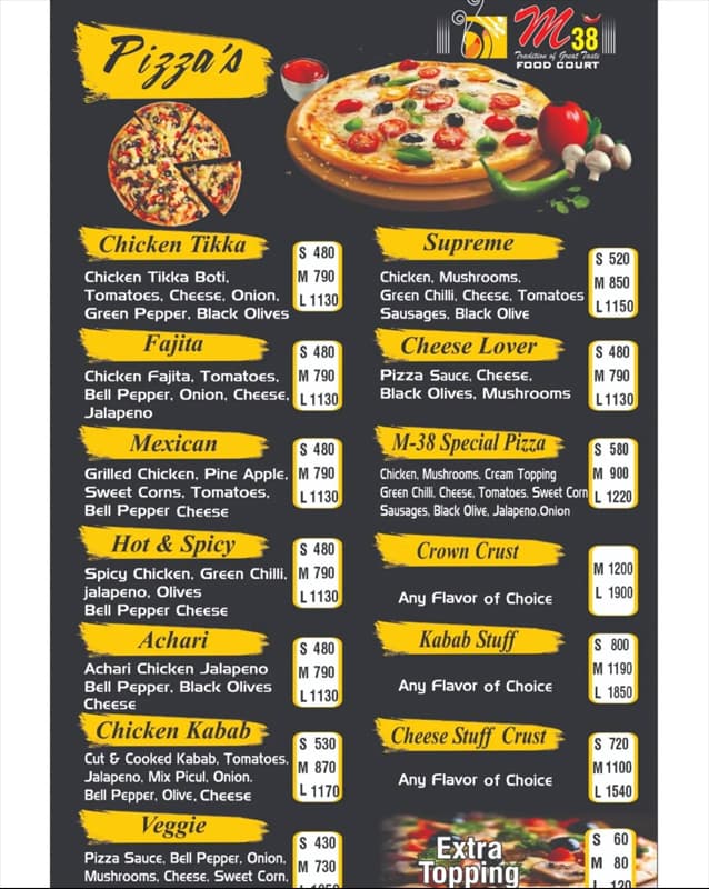 M 38 Pizza 4