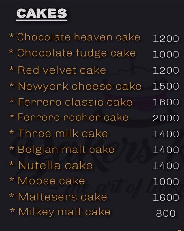 Bakers King 7