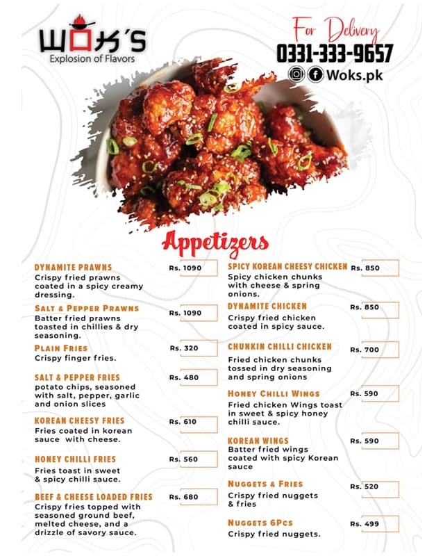 Wok's 8
