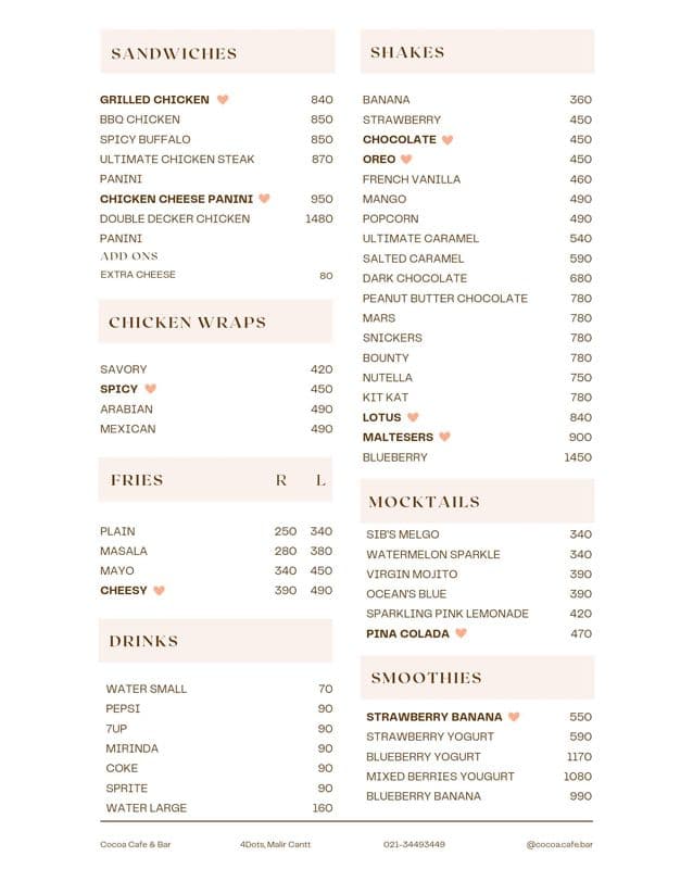 Cocoa Cafe 8
