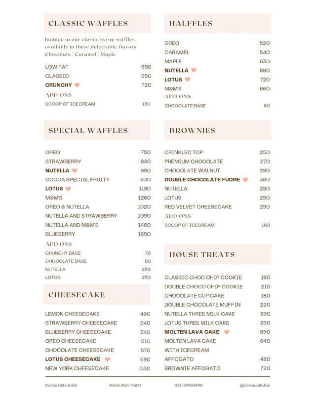 Cocoa Cafe 9