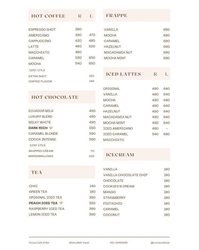 Cocoa Cafe 10
