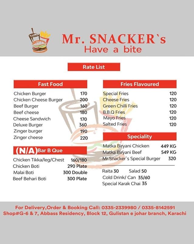 Mr. Snacker 8
