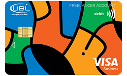 UBL Visa Freelancer Debit Card
