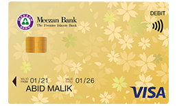 Gold Visa Debit Card