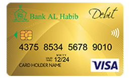Visa Gold Debit Card