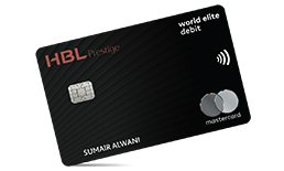 HBL World Elite DebitCard
