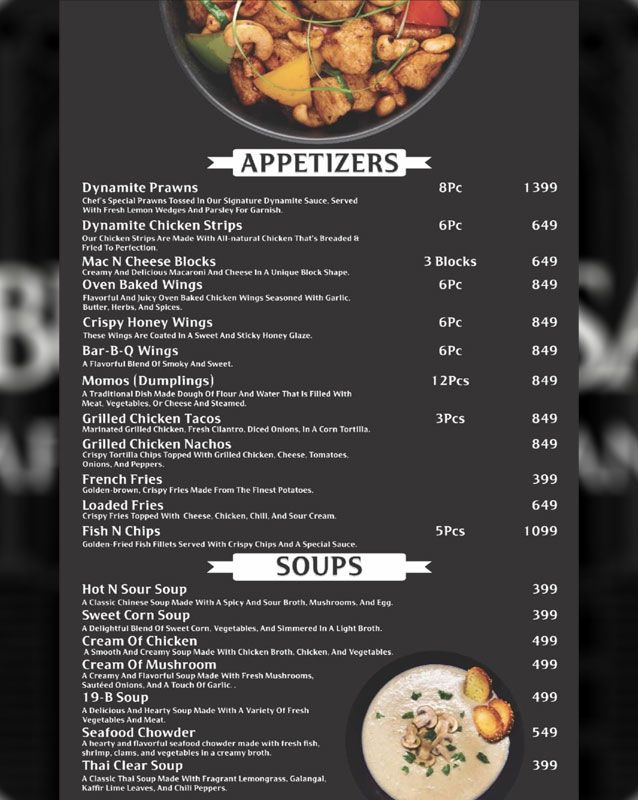 Abu Yousaf Cafe & Restaurant menu