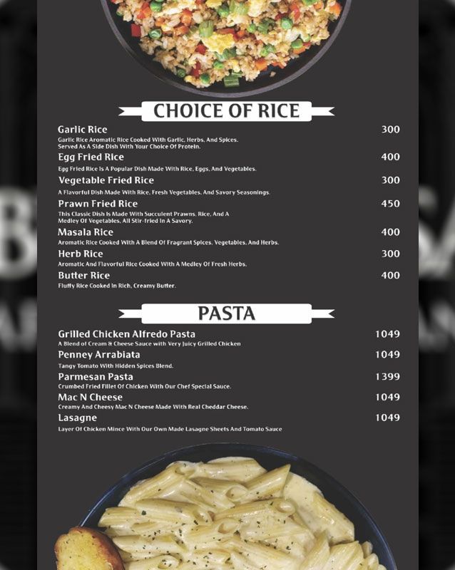 Abu Yousaf Cafe & Restaurant menu