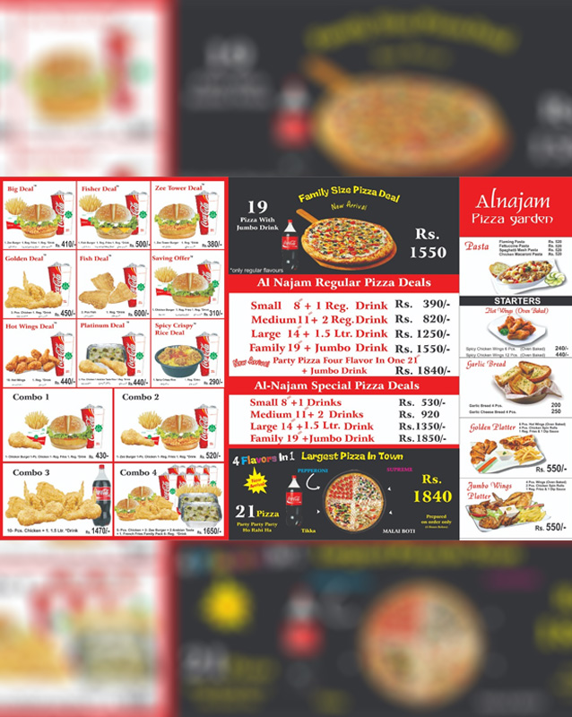 AFC menu