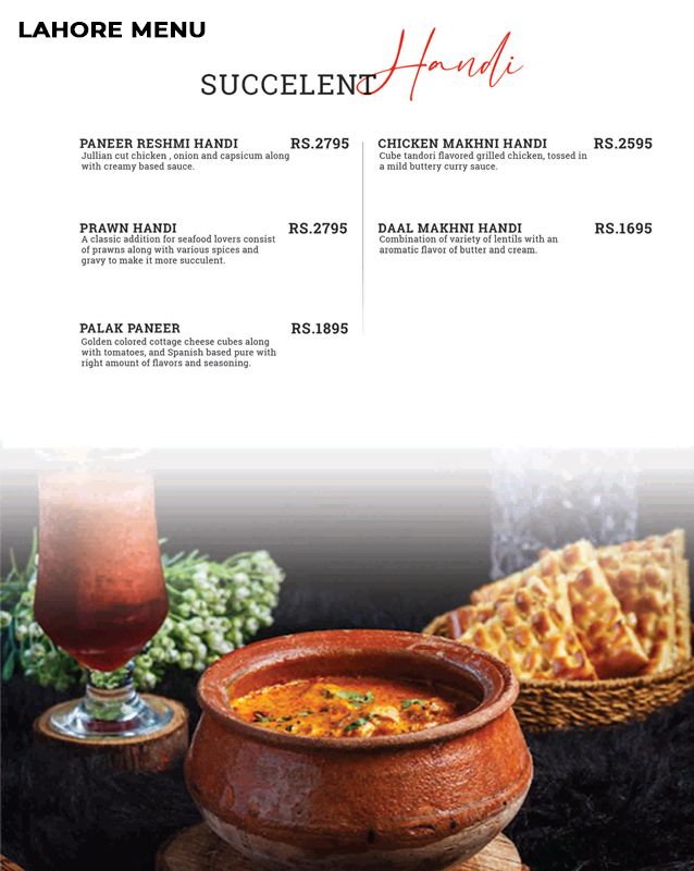 Kababjees menu