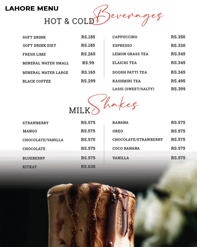 Kababjees menu