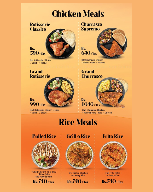 Besteiro menu