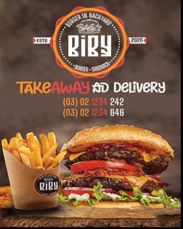 BIBY menu