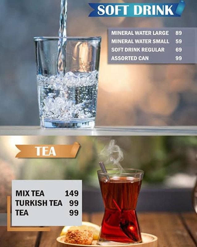 Bosphorus  menu