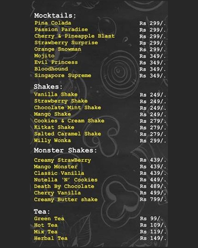 Bread & Bean Cafe & Grill menu