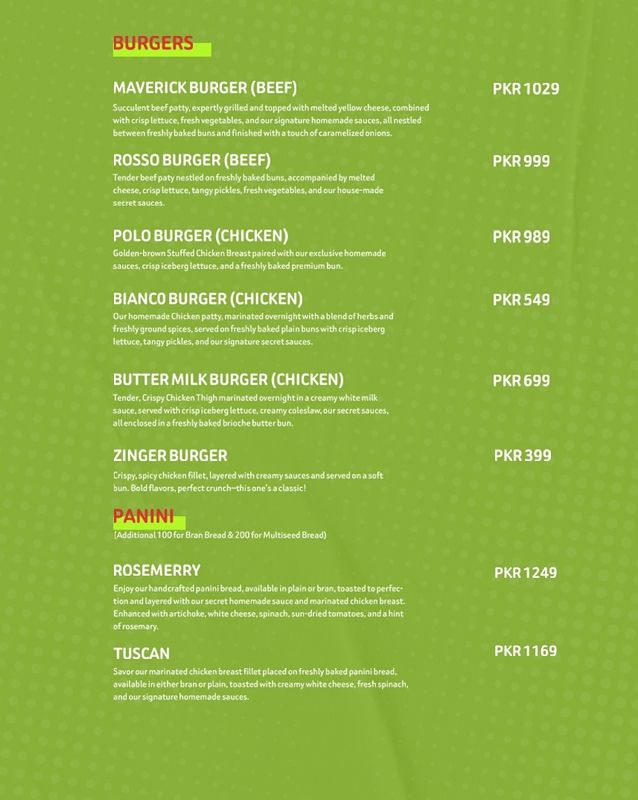 BSM menu