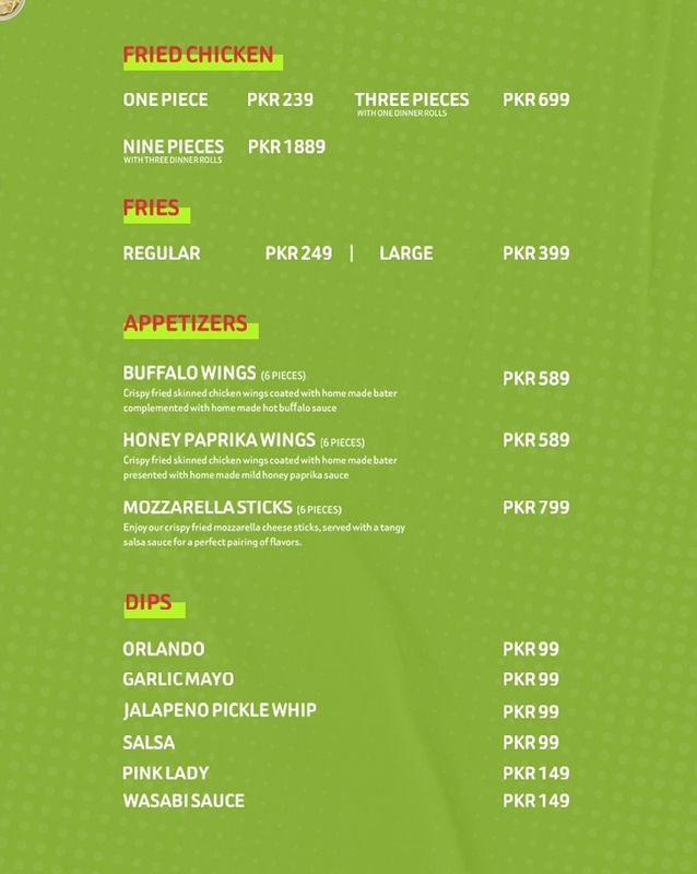 BSM menu