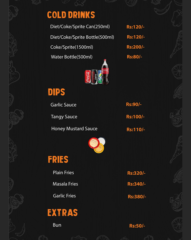 Bunjoja menu