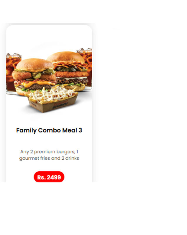 Burger O'Clock menu