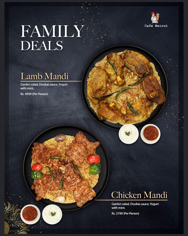 Cafe Beirut menu