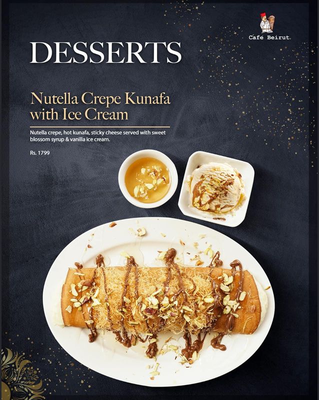 Cafe Beirut menu