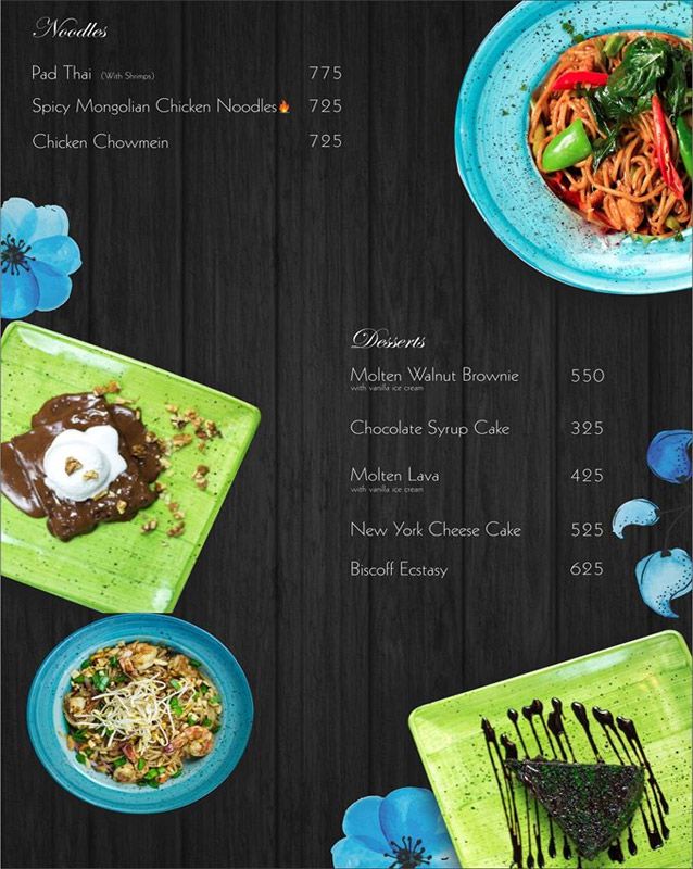 Cafe Pomelo  menu