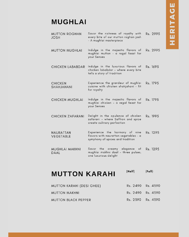 Café Bedaar menu