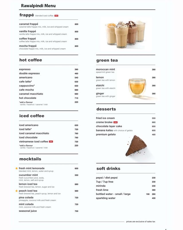 Chop Chop Wok menu