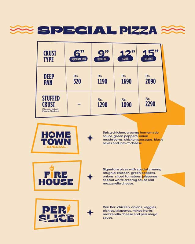 Chunk N Cheese menu