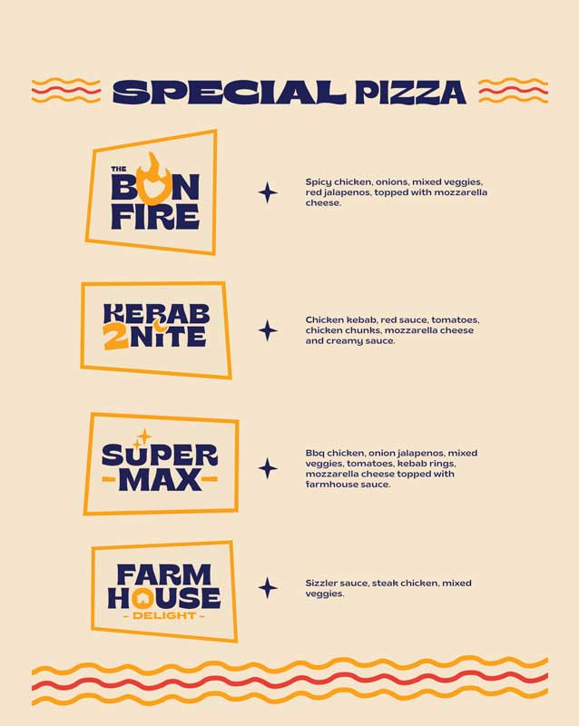 Chunk N Cheese menu