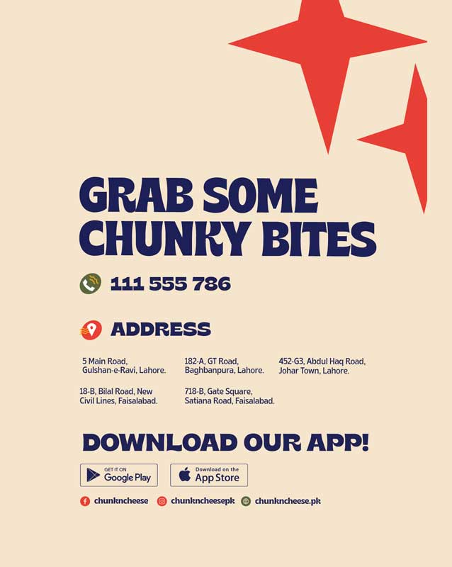 Chunk N Cheese menu