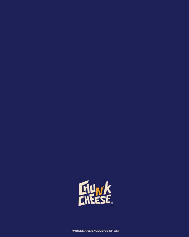 Chunk N Cheese menu