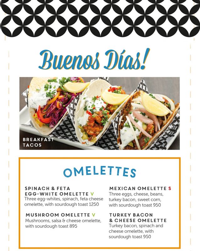 Coco Cubano Pakistan menu
