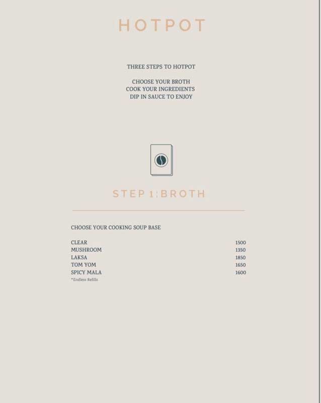Dan Dan menu