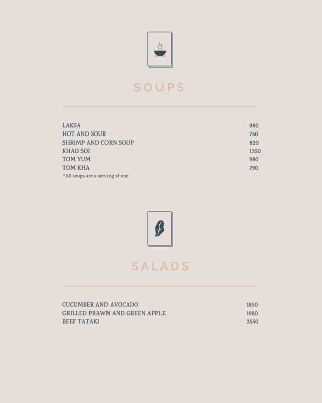 Dan Dan menu