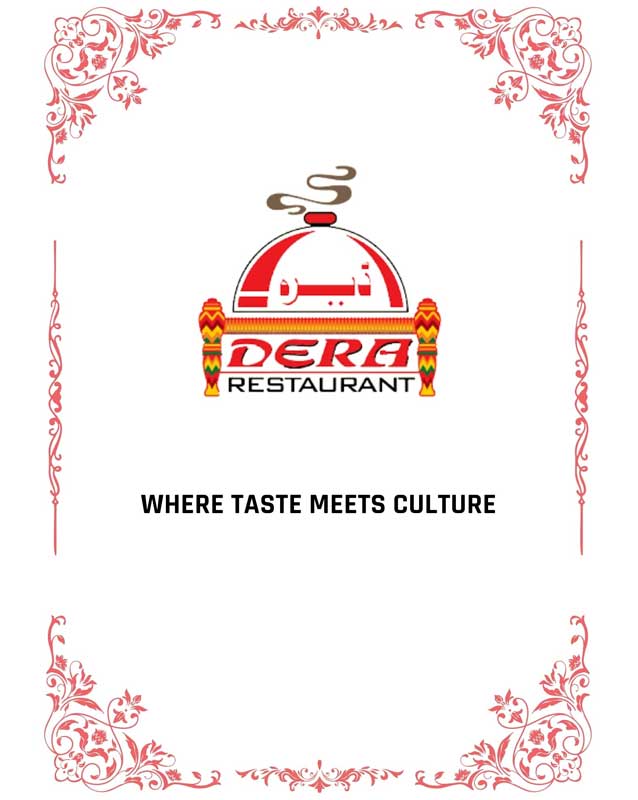 Dera Restaurant menu