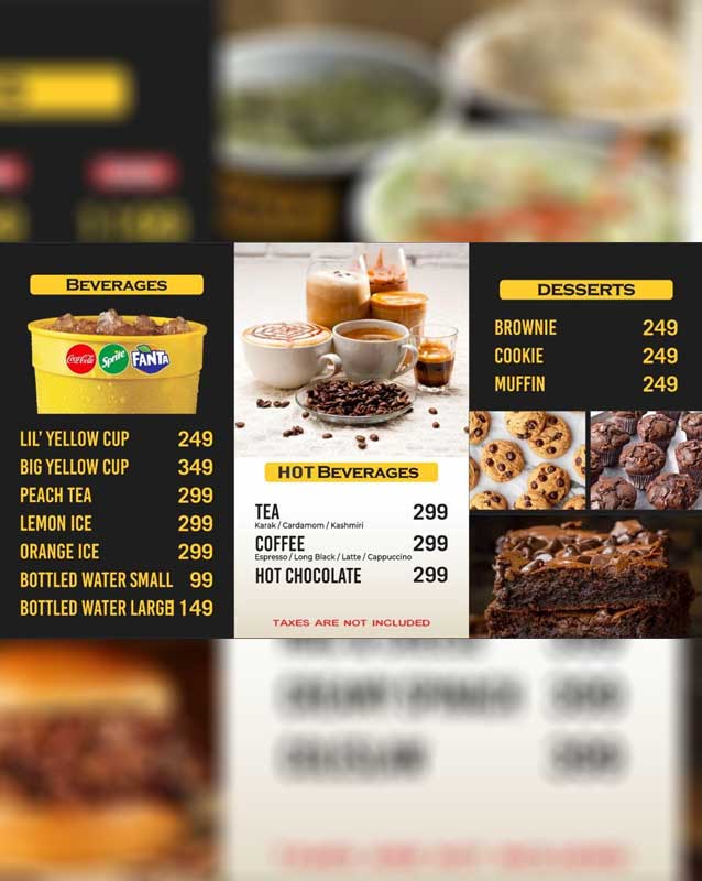 Dickey's Barbecue Pit menu