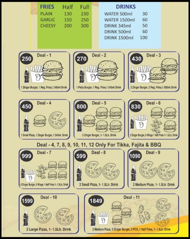 Dieta menu