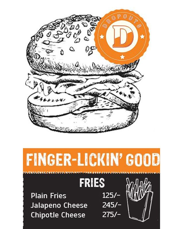 Dropouts menu