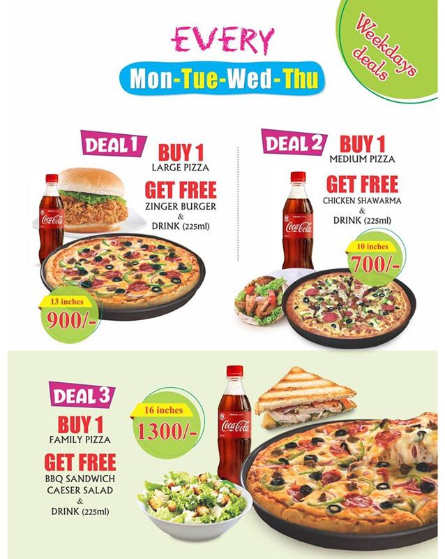 Eat Fresh & Healthy menu