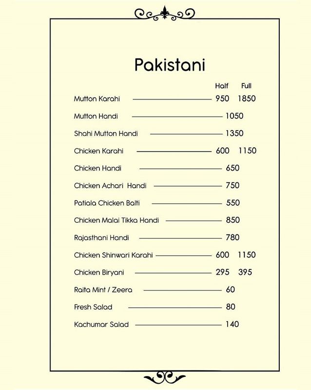 Eatino menu
