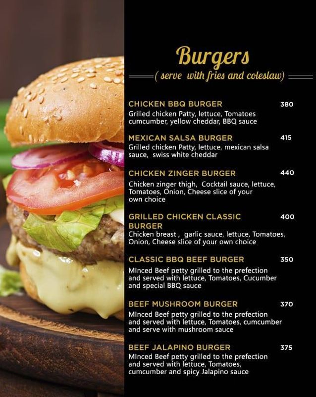 FataFat Cafe & Resto menu