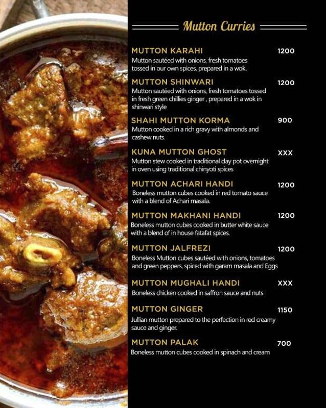 FataFat Cafe & Resto menu