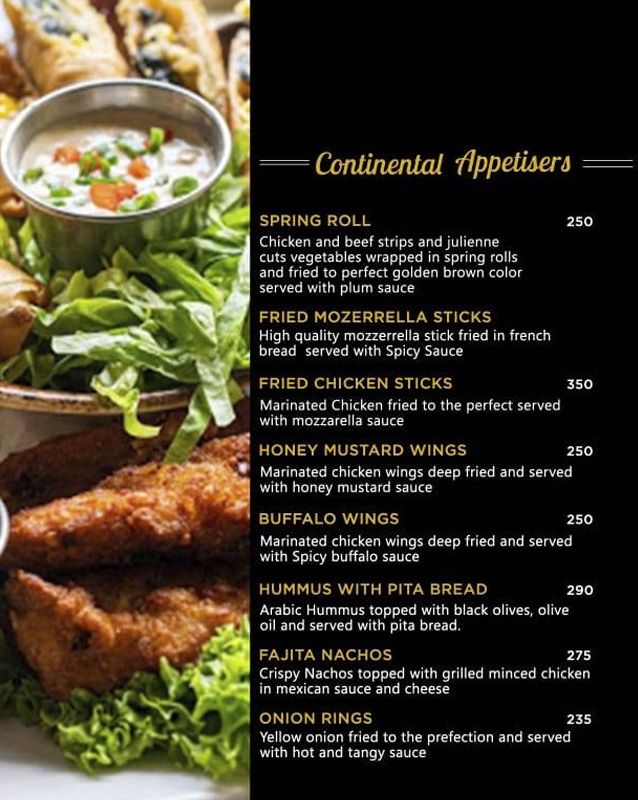 FataFat Cafe & Resto menu