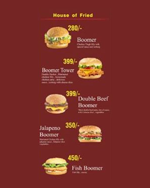 Food Knots menu